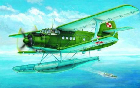 01606 Самолет Антонов Ан-2В на поплавках