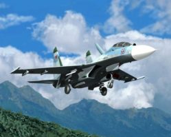 02270 Cамолет Су-27 УБ