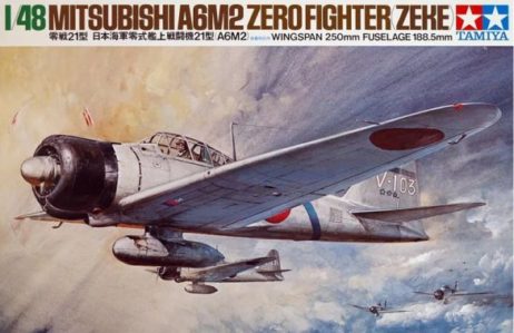 61016 Японский палубный истребитель A6M2 Type 21 Zero Fighter