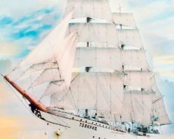 120006 Советское учебное парусное судно «Товарищ»