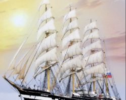120007 Четырехмачтовый барк «Крузенштерн»