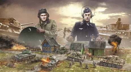 6182 Диорама 1944 BATTLE AT MALINAVA - BATTLE SET