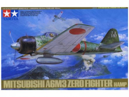 61025 Японский истребитель Mitsubishi А6М3 Type 32 Zero Fighter (Hamp)