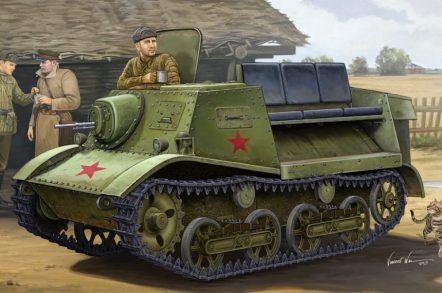 83847 Тягач T-20 Armored Tractor Komsomolets 1938