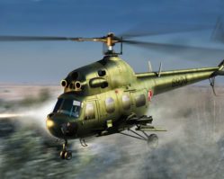 87244 Вертолёт Mi-2URP Hoplite antitank variant