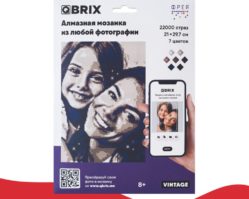 40002 Алмазная фотомозаика QBRIX Vintage