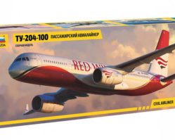 7023 Пассажирский авиалайнер Ту-204-100
