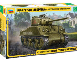 3645 Американский средний танк М4А2 (76)W «Шерман»