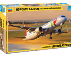 7043 Пассажирский авиалайнер Аэробус А321neo