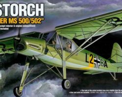 12459 Самолёт Fi-156 Storch