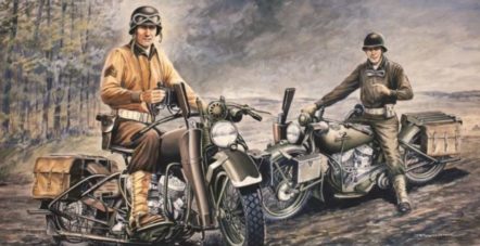 322 Американские мотоциклы WWII