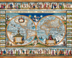 C-200733 Карта мира 1639