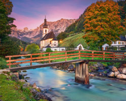 С-200801 Закат в Рамзау