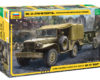 3656 Американский армейский автомобиль Dodge WC-51 «Три четверти»