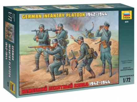8078 Немецкий пехотный взвод 1942-1944 г.